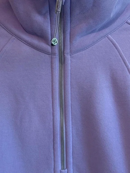 NWOT Lululemon Lilac Smoke Funnel Neck Scuba - Picture 7 of 7
